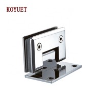 Hot sale high quality glass shower door hinges glass clamp 90 degree