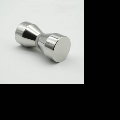 Odm Decorative Aluminum Alloy Shower Knob Clear Glass Knobs For Bathroom Door