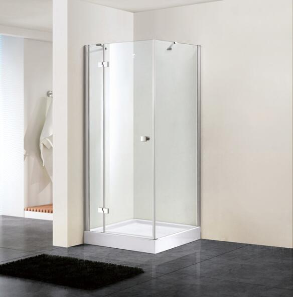 Bathroom 8mm Hinge Door Shower Enclosure with Side Panel (BN-HD9010)