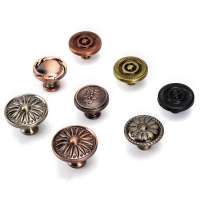 BestryGlobal Wholesale Aluminium Alloy Antique Copper Kitchen Cabinet Pull Handle And Knobs