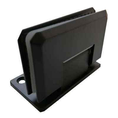 Matt Black glass shower door hinge for shower bathroom