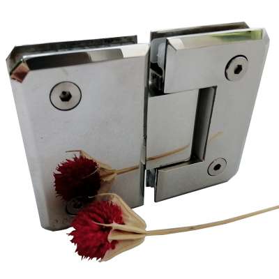 Shower glass accessories stainless steel glass clamp hinges